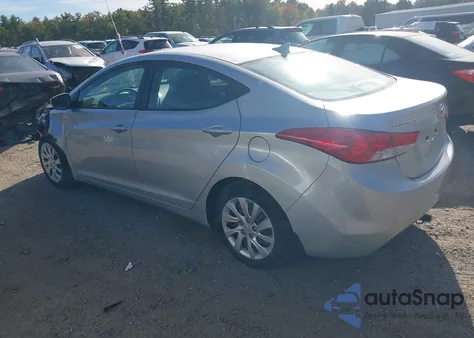 2013 Hyundai Elantra Gls from USA, damaged, VIN 5NPDH4AE7DH196149